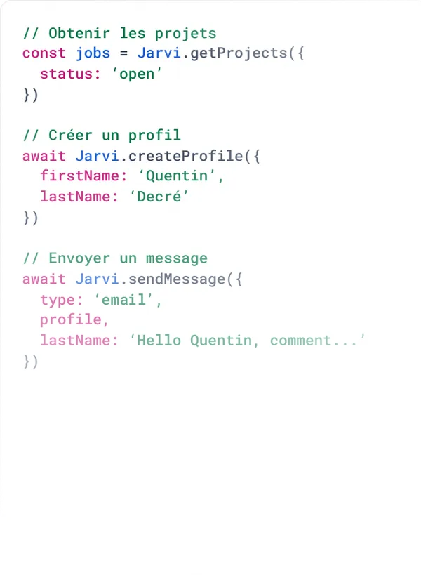 API & Intégration