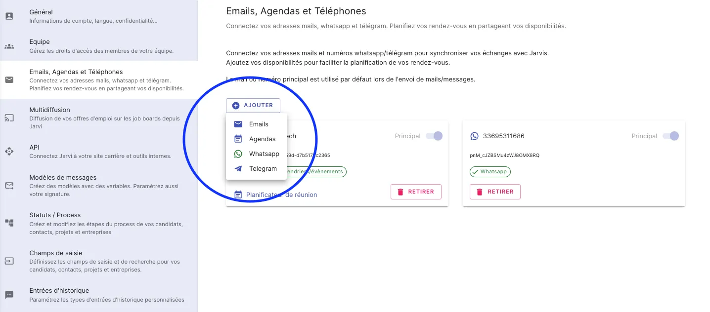 How to connect your email address to Jarvi 2