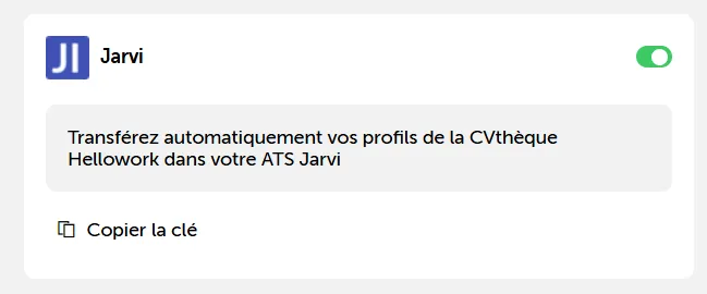 HelloWork third-party applications