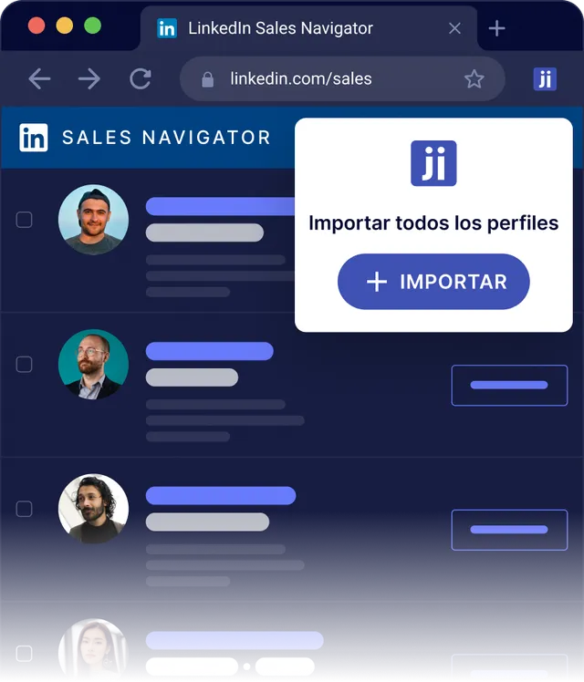 Importar una lista de Sales Navigator