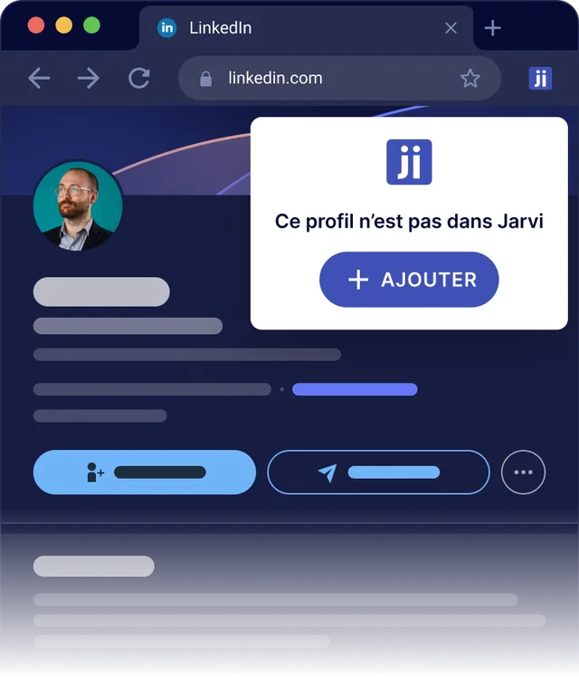 Ajouter un profil LinkedIn