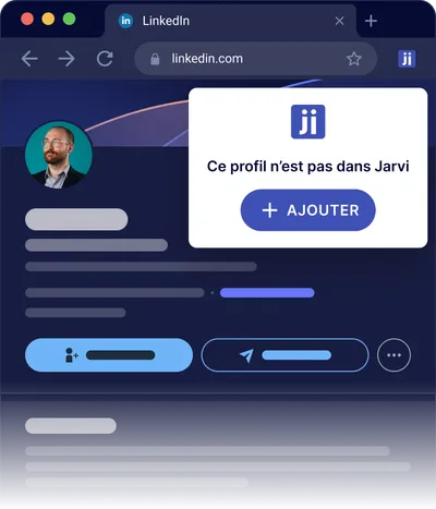 Ajouter un profil LinkedIn