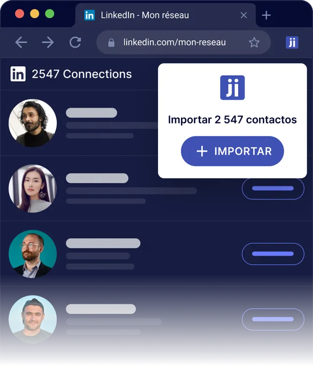 Importa tu red de LinkedIn