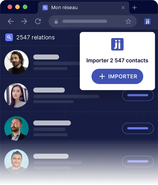 Importer son réseau
