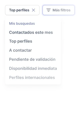Búsquedas guardadas