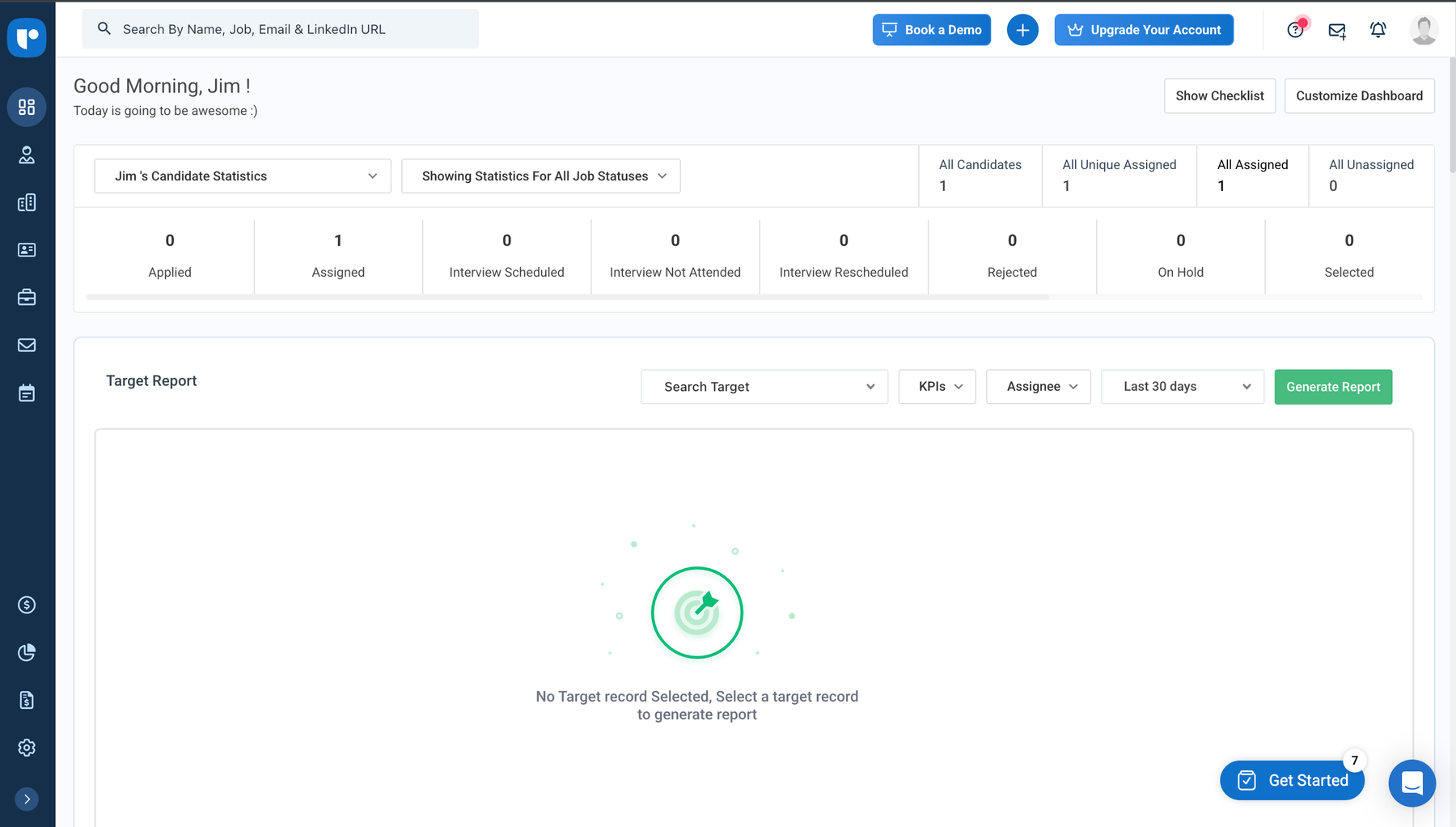 RecruitCRM screenshot